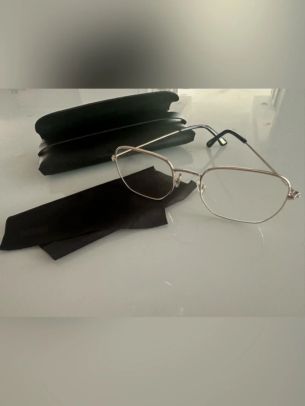 Ottoto After Hours Eyeglasses - Gold Frame - Small Adult Size - Pre-owned w/ RX